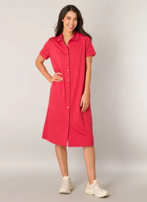 Fennah Jersey Shirt Dress