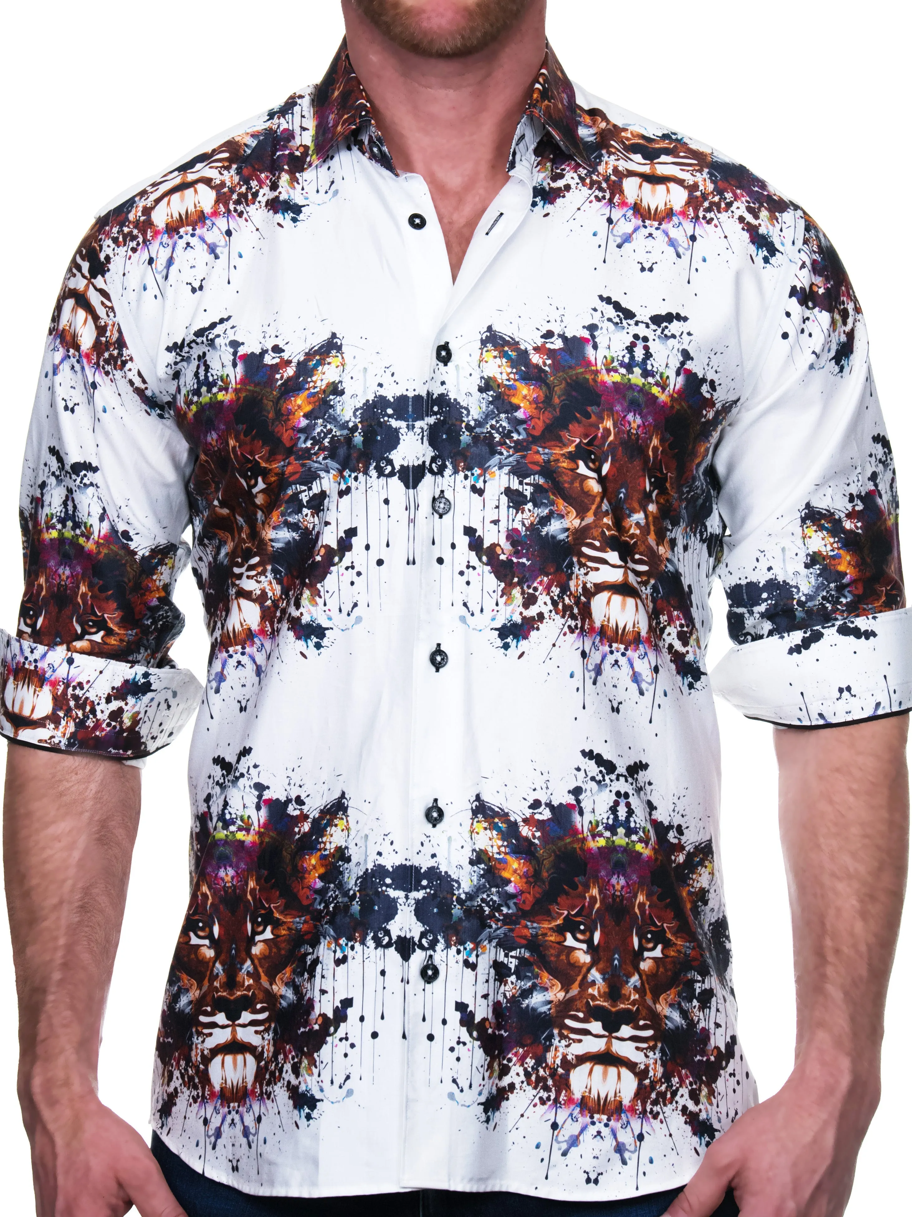 Fibonacci Lionsplash White