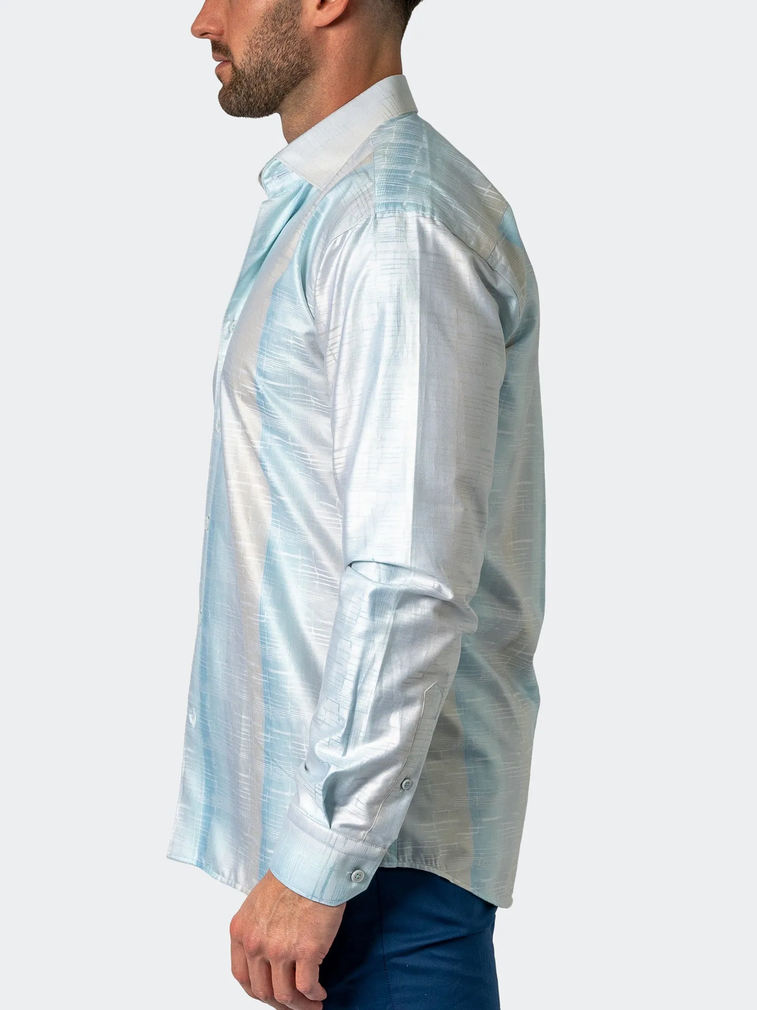 Fibonacci Rain Blue