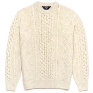 FLEMISH - KNITWEAR - Jumper - Unisex - WHITE NATURAL
