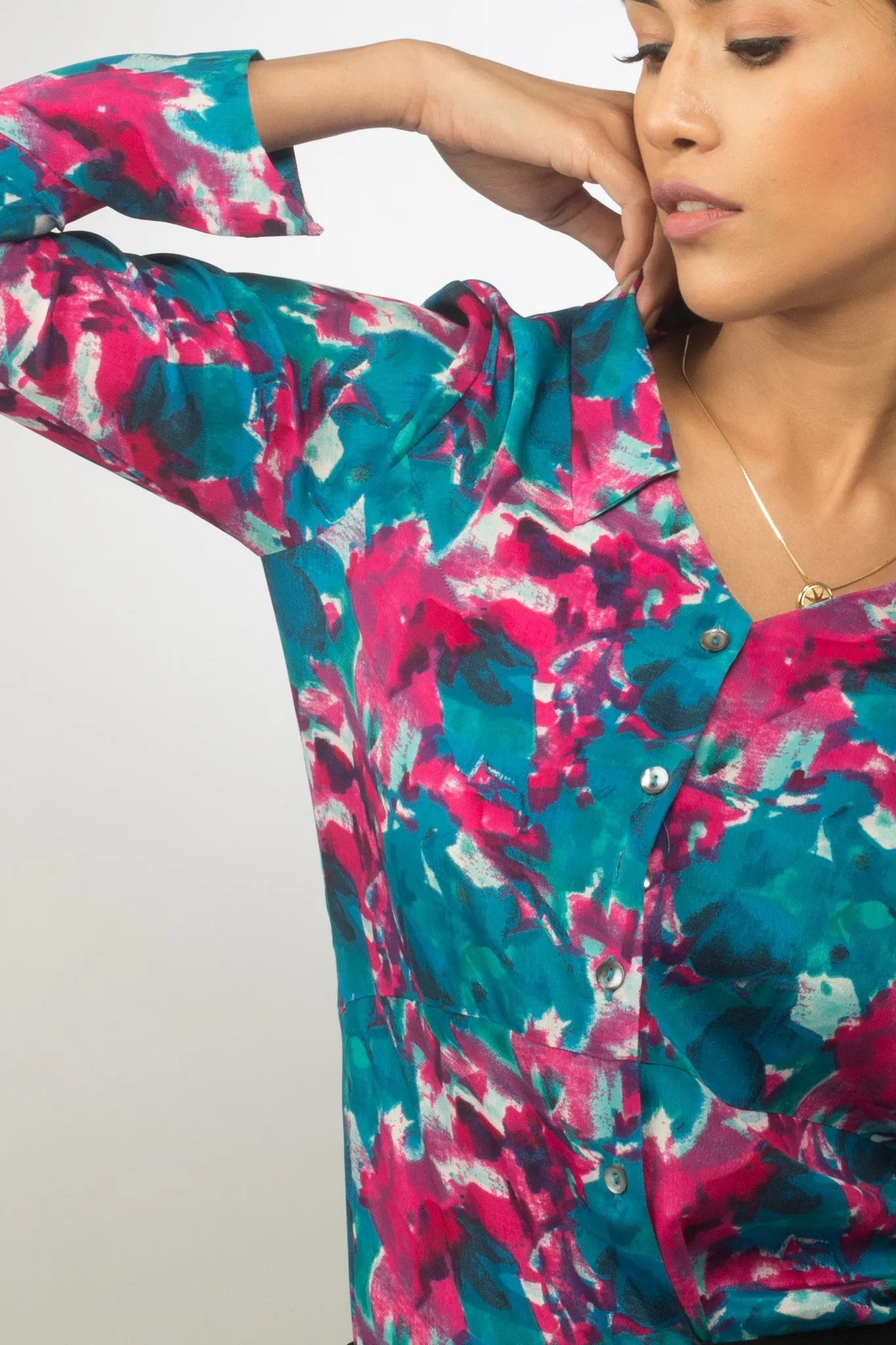 Flor  Dress Shirt