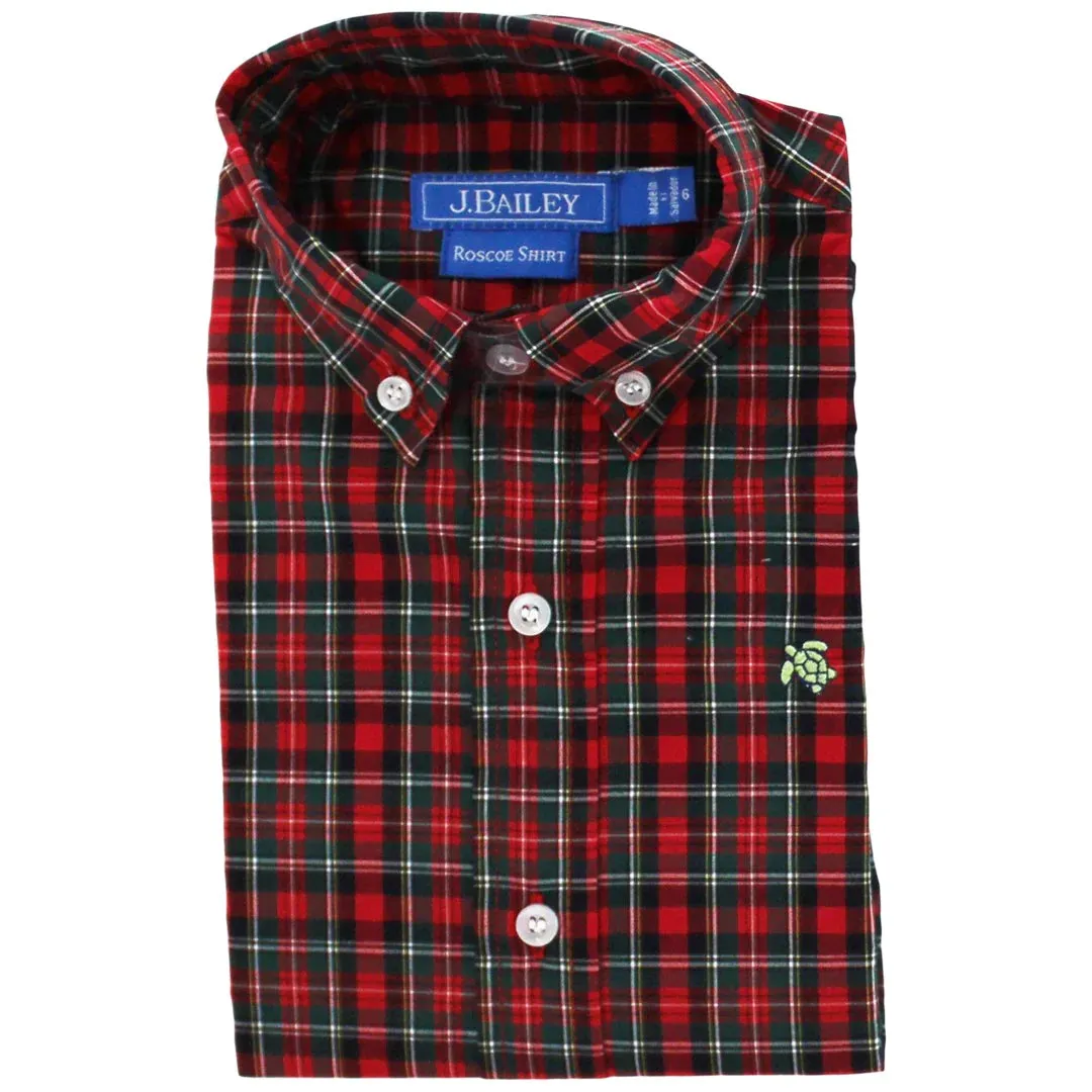 Frasier Plaid Collard Shirt