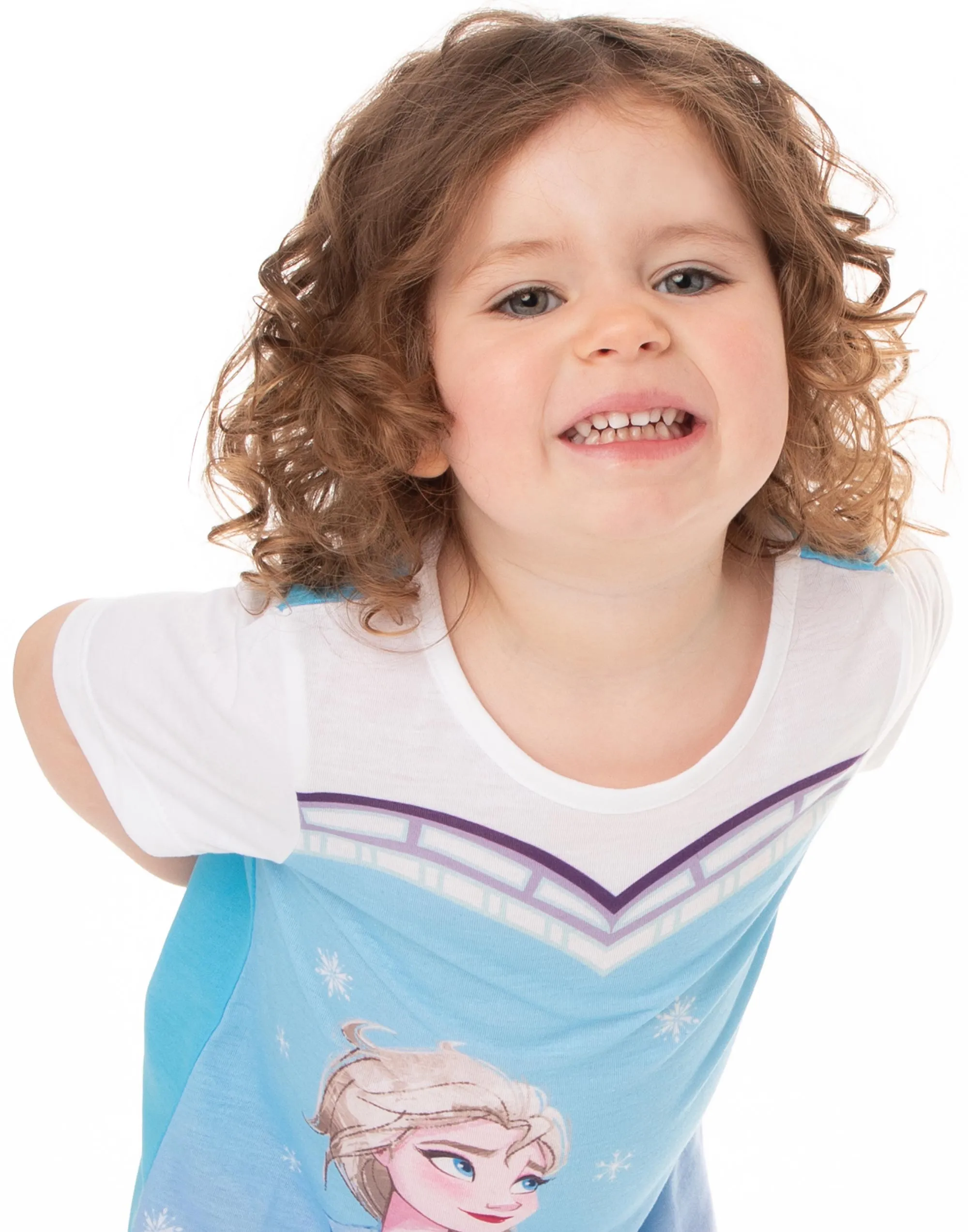Frozen Elsa Girl's Night Dress Pyjama - Blue
