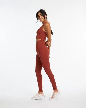 Full Length Compression Legging - Sedona