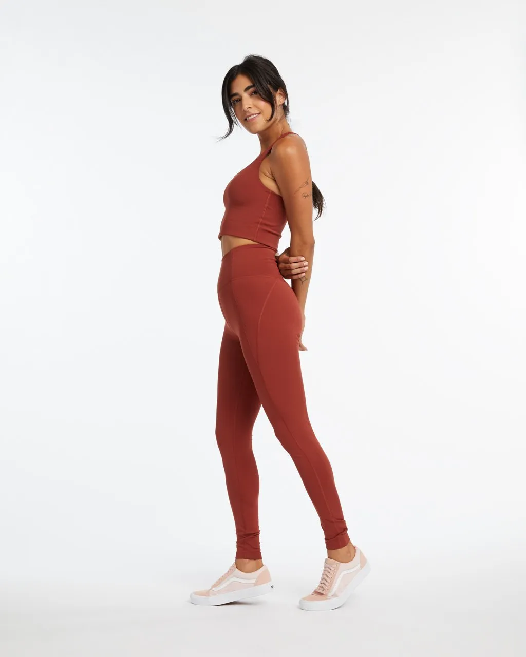 Full Length Compression Legging - Sedona