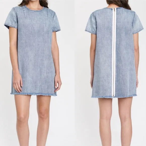 Gemma Short Sleeve Denim Dress
