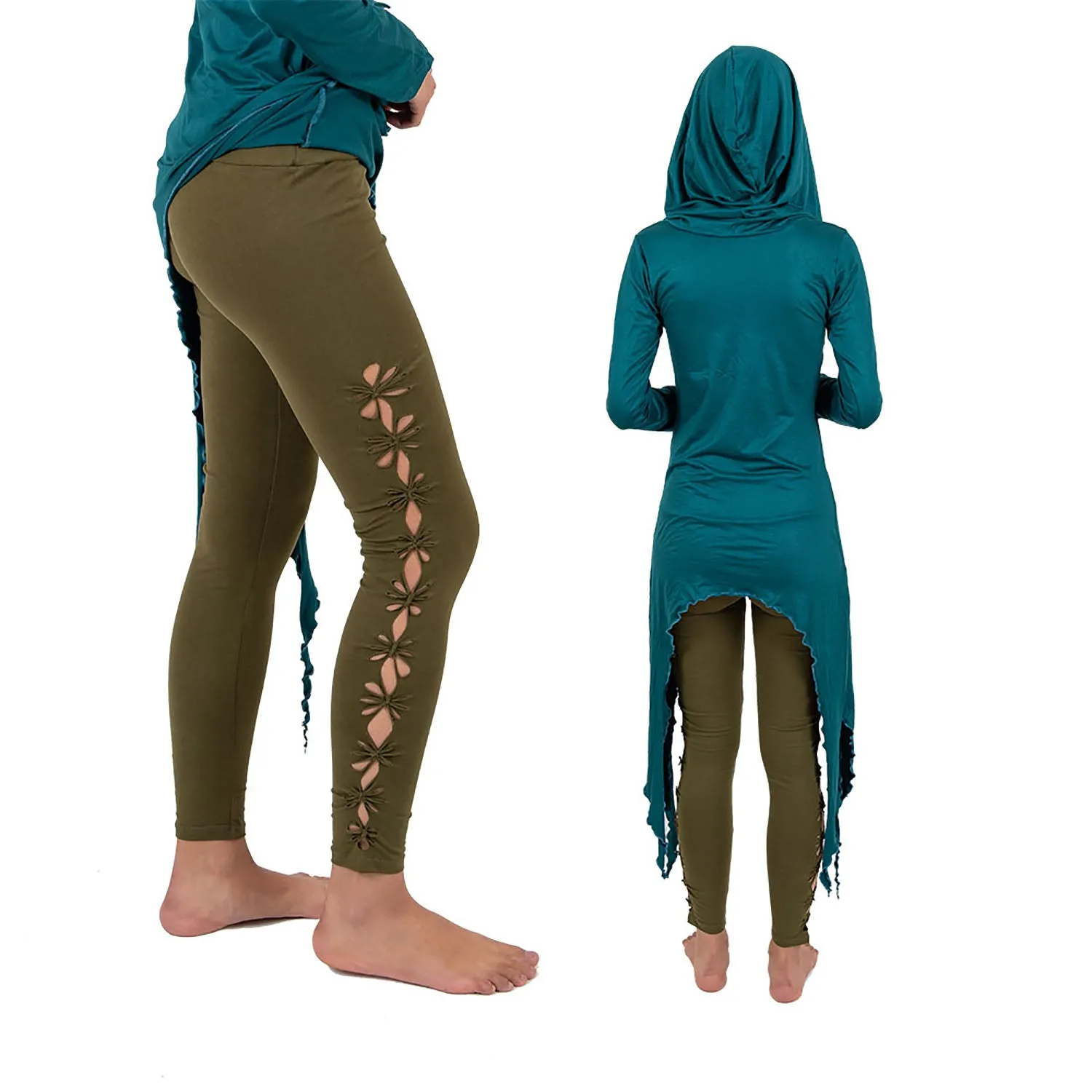 Geometry Braided Leggings