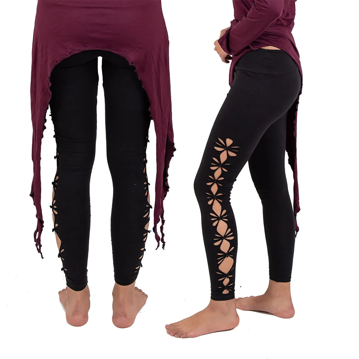 Geometry Braided Leggings