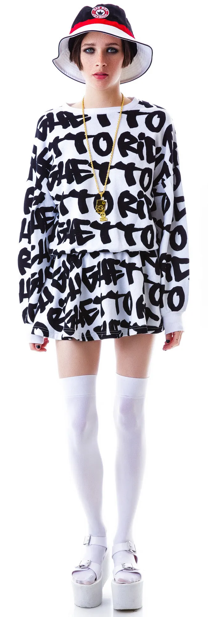 Ghetto Graffiti Tunic