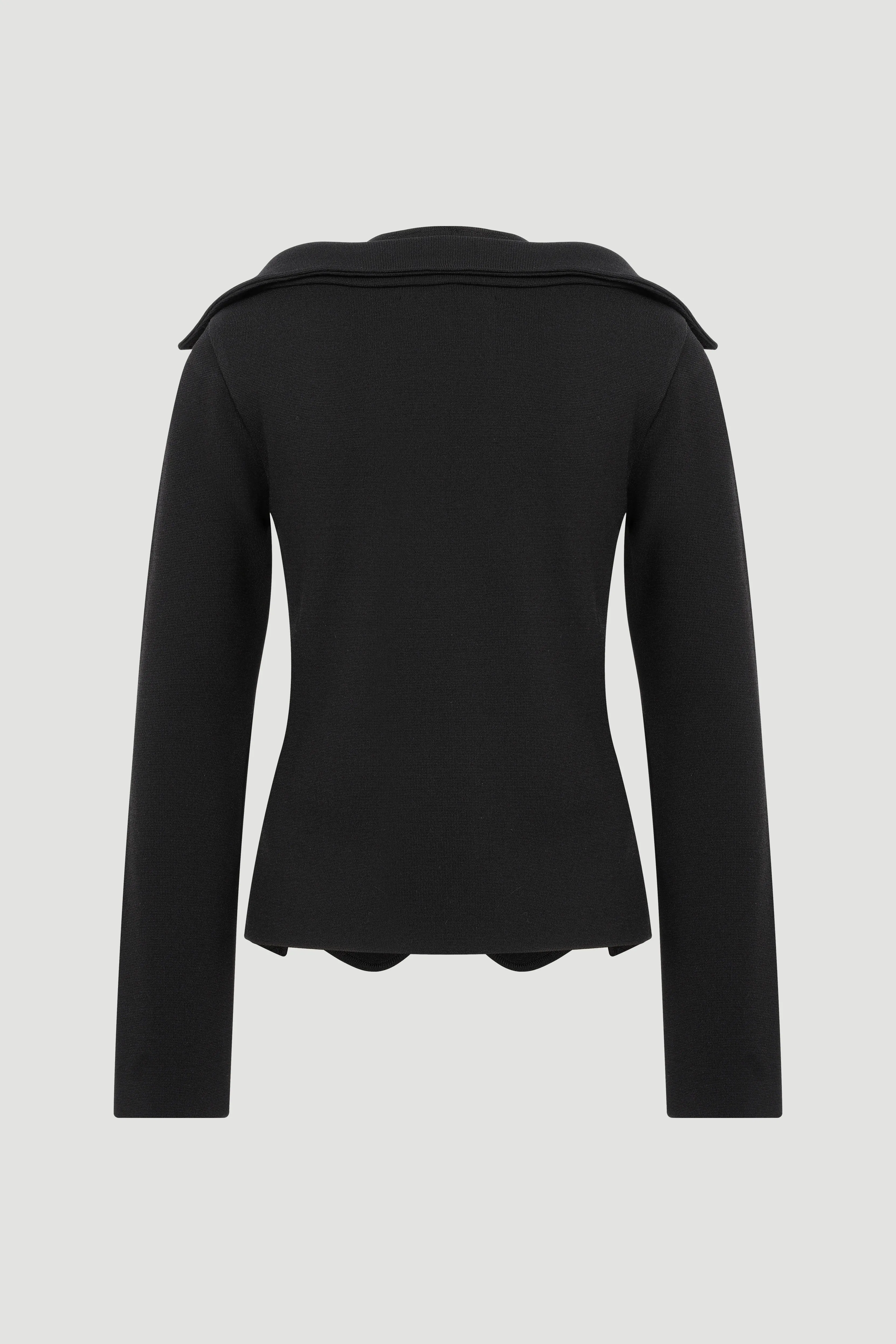 GIA KNITWEAR VEST WITH SHIRT