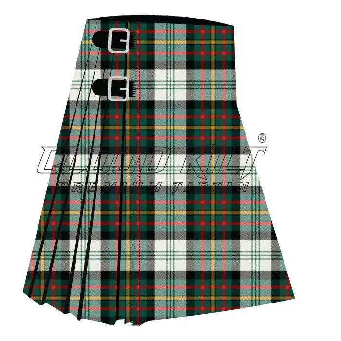 Gillies Dress Green Tartan