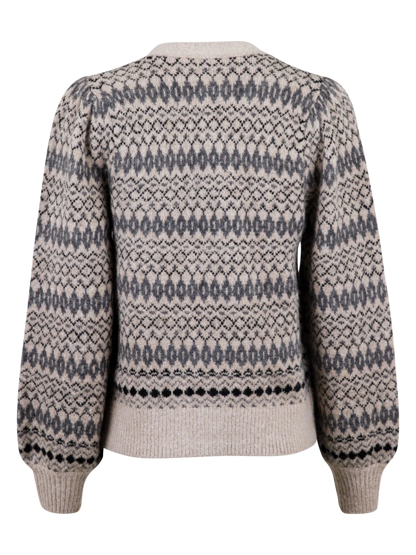 Gimma Stitch Cardigan - Beige