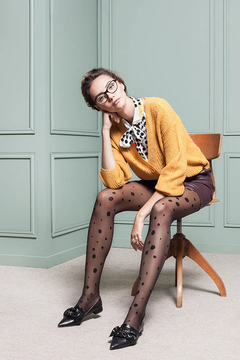 Giny Tights in Black - S-XL