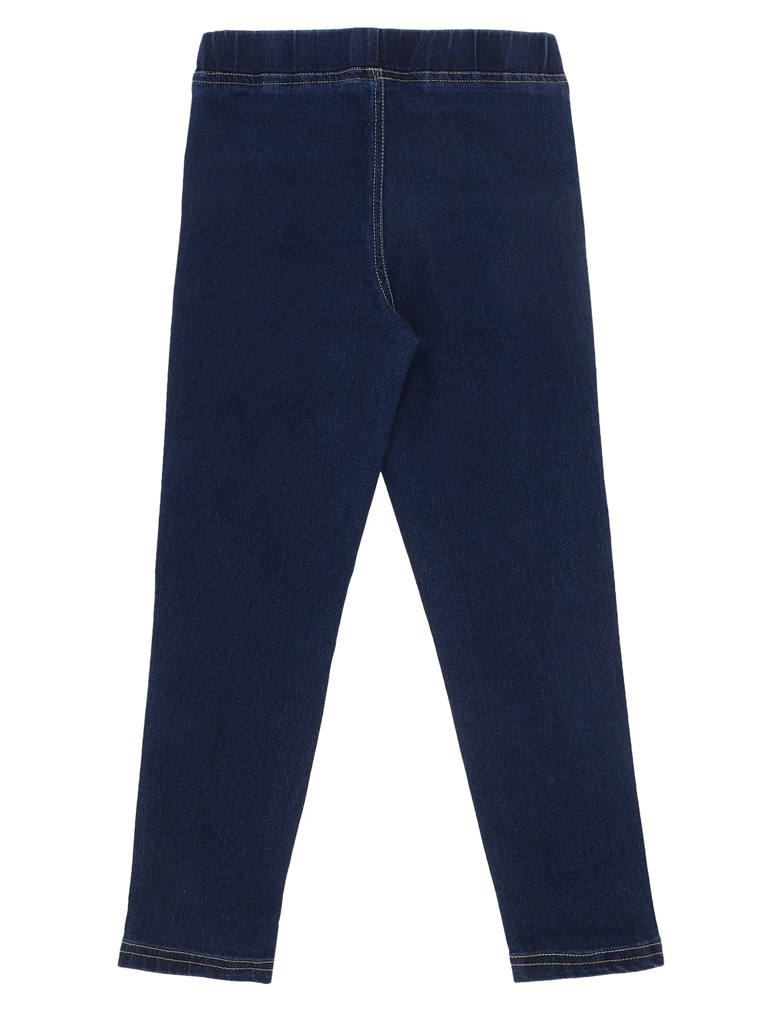 Girls Dark Mercerised Jeggings