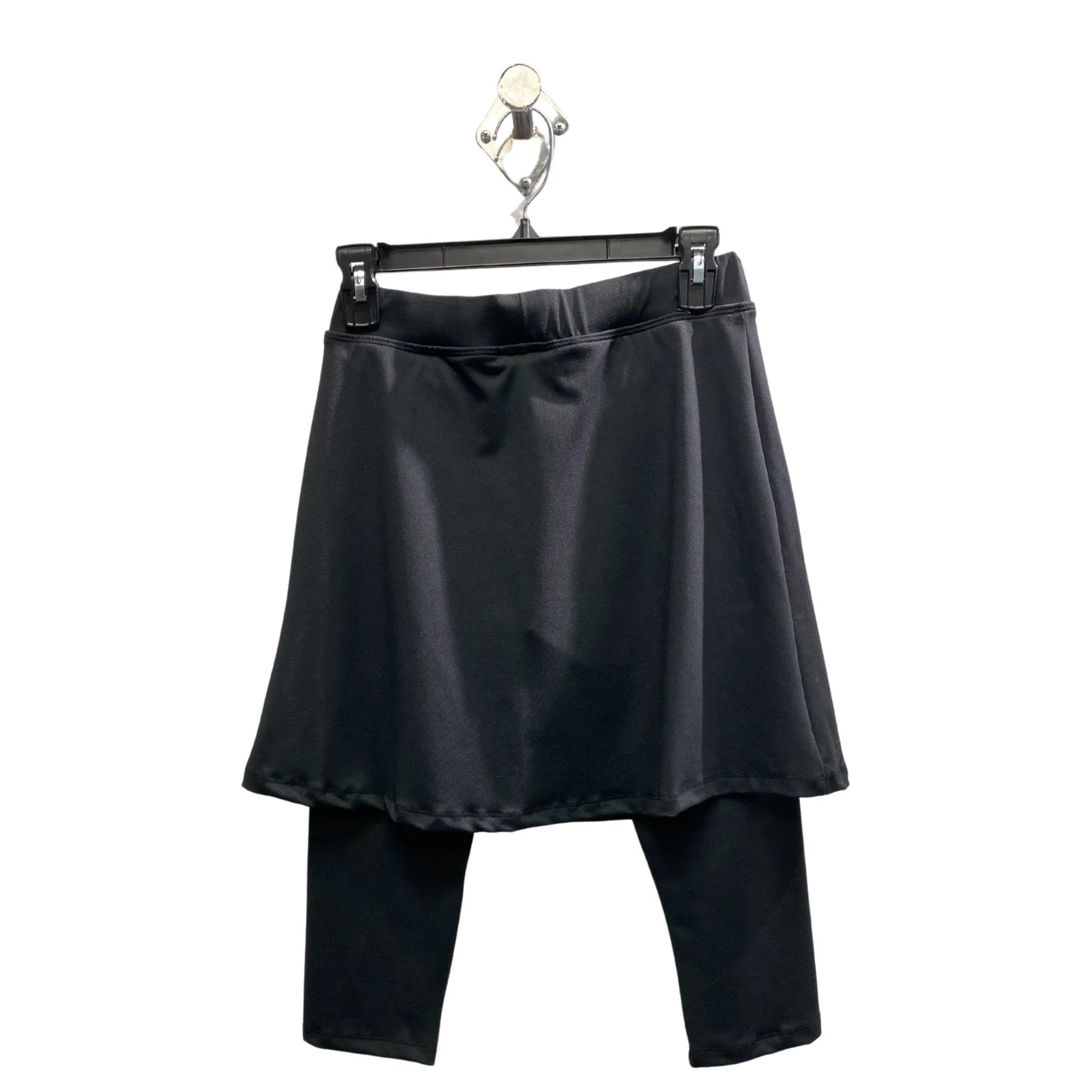 Girls Skirted Leggings, Junior Activewear, Girls School Skirt, Tzniut Skirt, Islamic Girls Burkini, Black Skirt & Leggings, Plus Size Girls