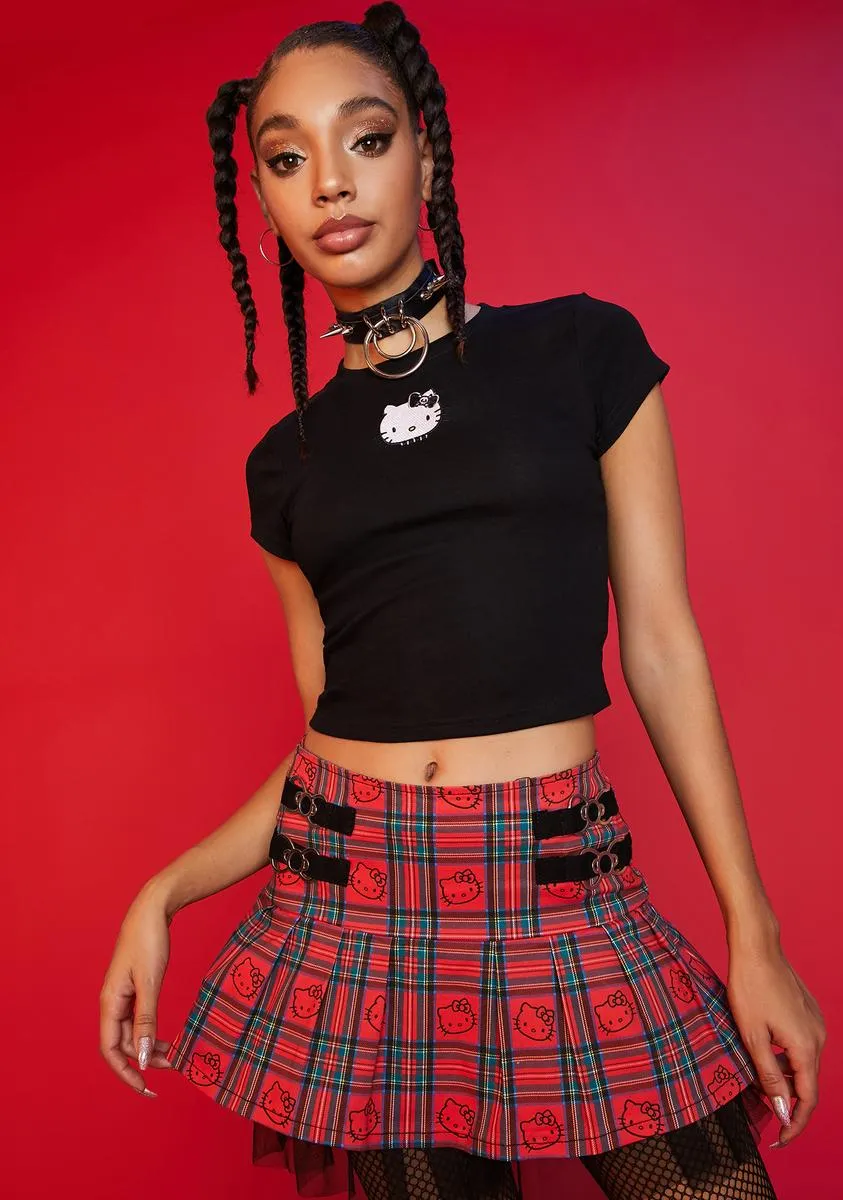 Good For Each Other Plaid Mini Skirt