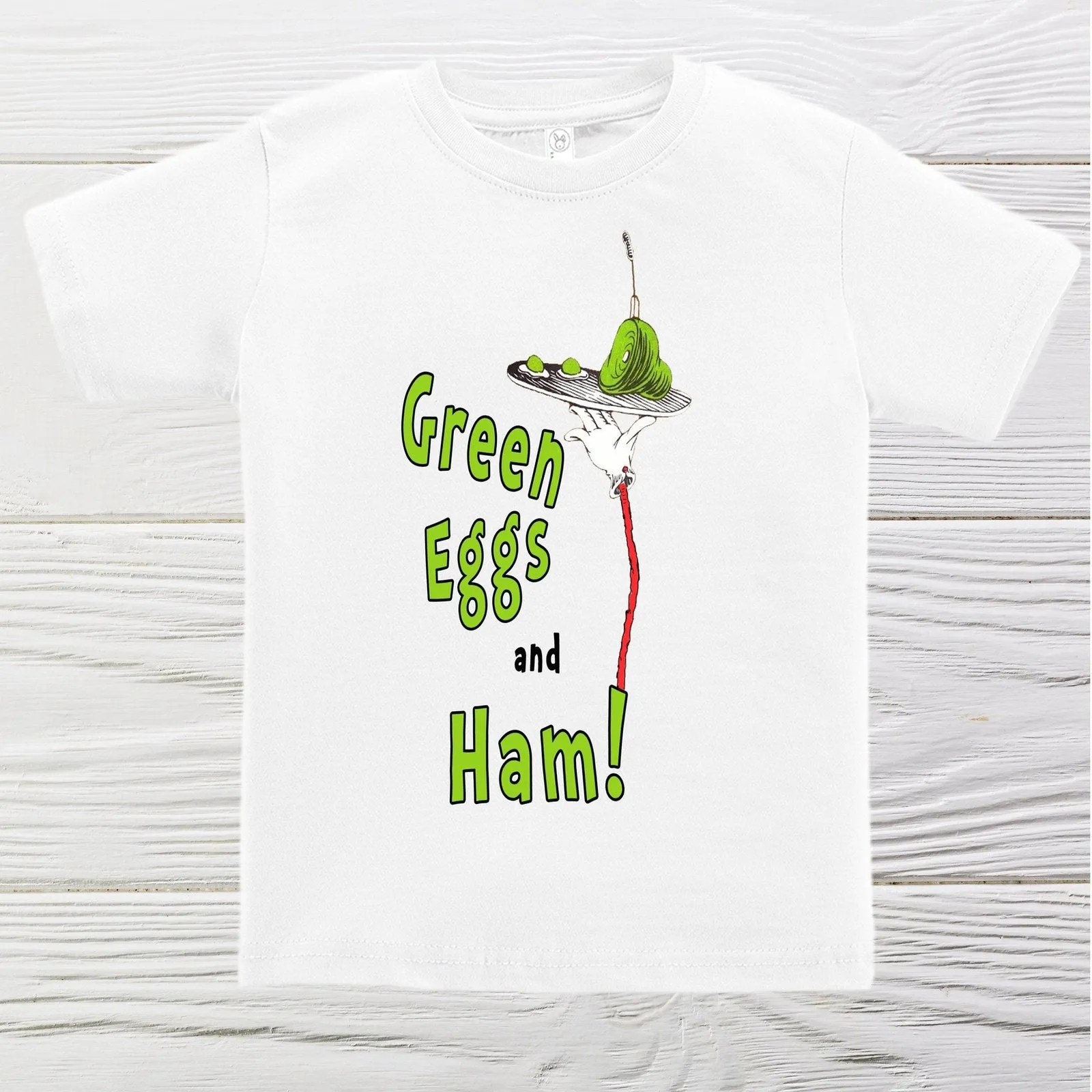 Green Eggs and Ham shirt - Toddler Green Eggs and Ham shirt - Custom shirts