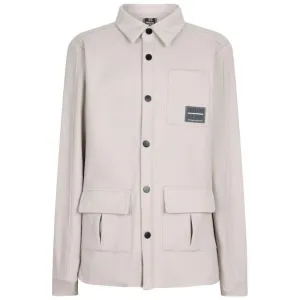 Grijze jacket Twill