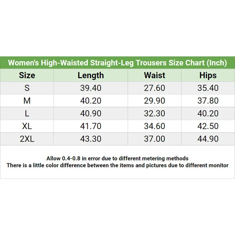 Halloween Nightmare Theme Women's High-waisted Wide Leg Pants