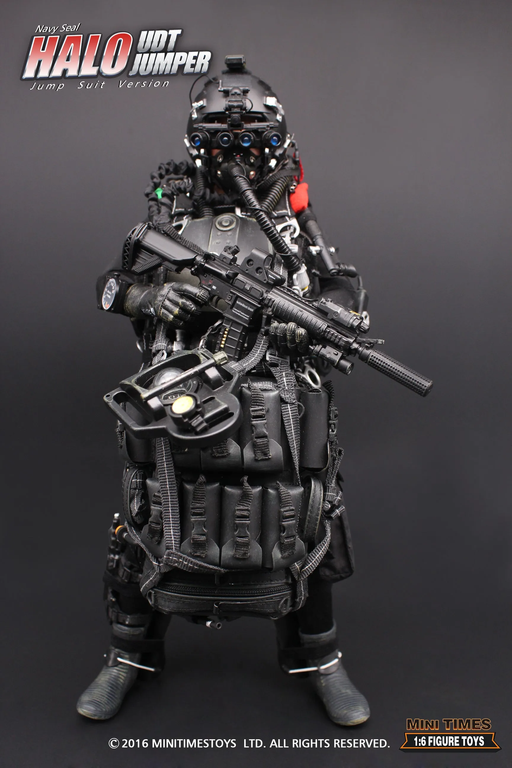 Halo UDT Jumper - Black Diving Fins (Type 2)