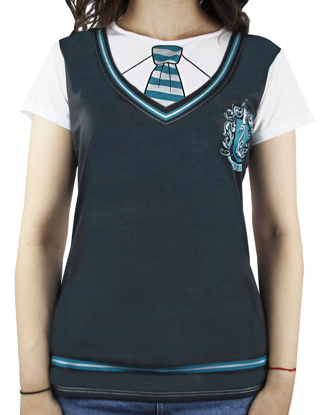 Harry Potter Hogwarts Slytherin Costume Womens T-Shirt