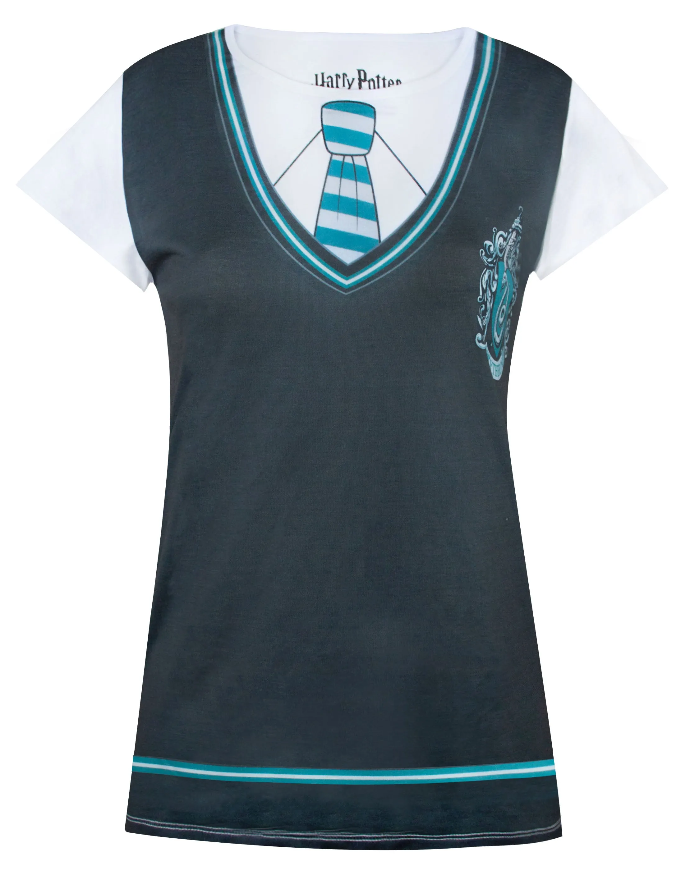 Harry Potter Hogwarts Slytherin Costume Womens T-Shirt