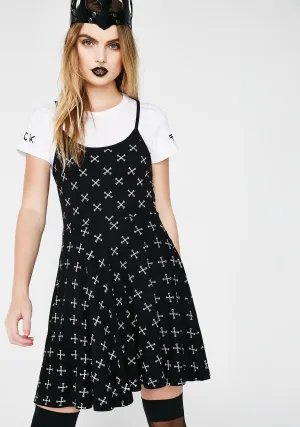 Hazy Eyes 2 In 1 Dress