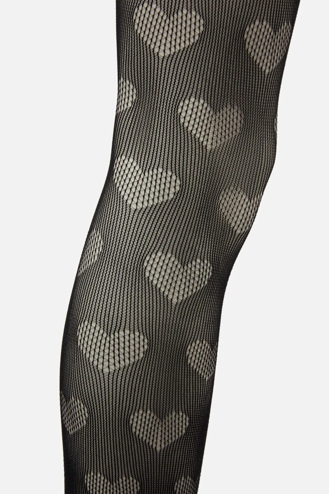 Heart Mesh Tights