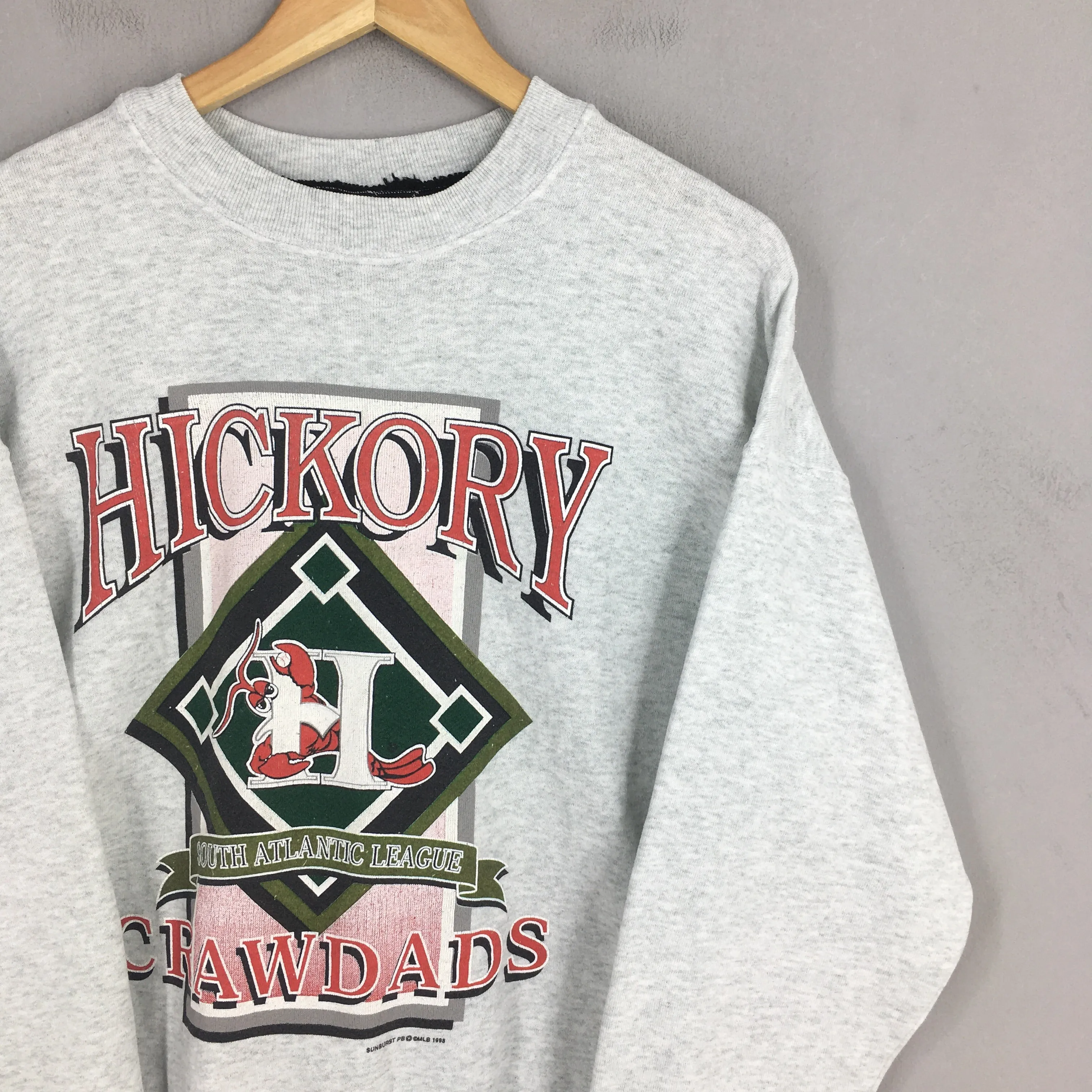 Hickory Crawdads MiLB Sweatshirt Large