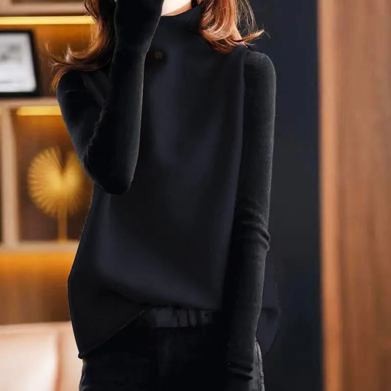 High Neck Knitted vest