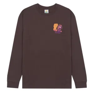 Hikerdelic Freedom To Roam LS T-Shirt Sepia