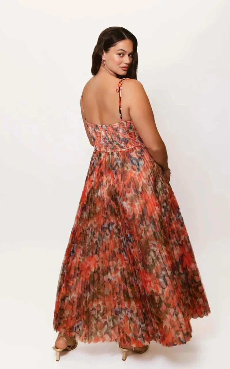 Hutch- Brianna Tie Strap Gown