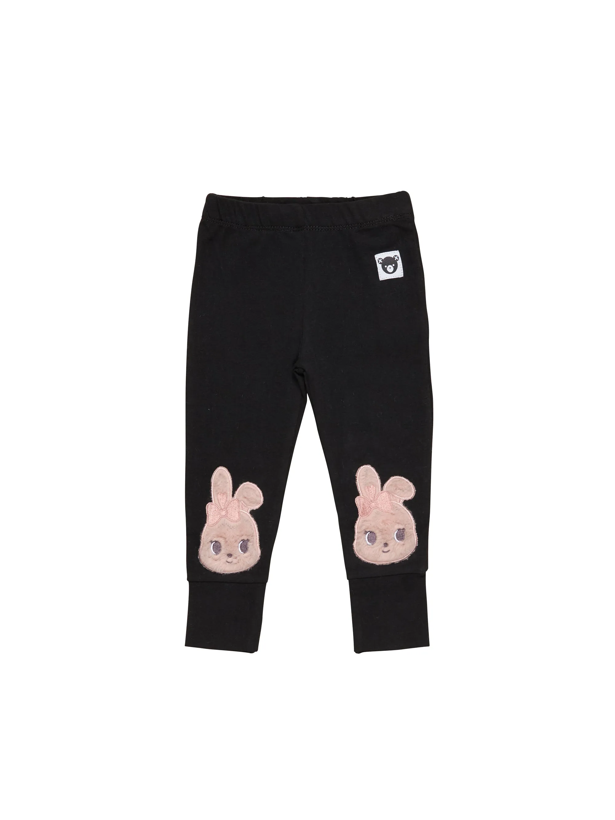 Huxbaby Fur Bunny Knee Leggings