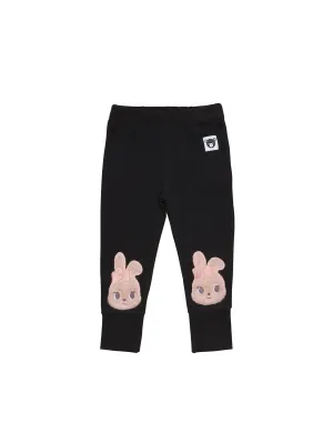 Huxbaby Fur Bunny Knee Leggings