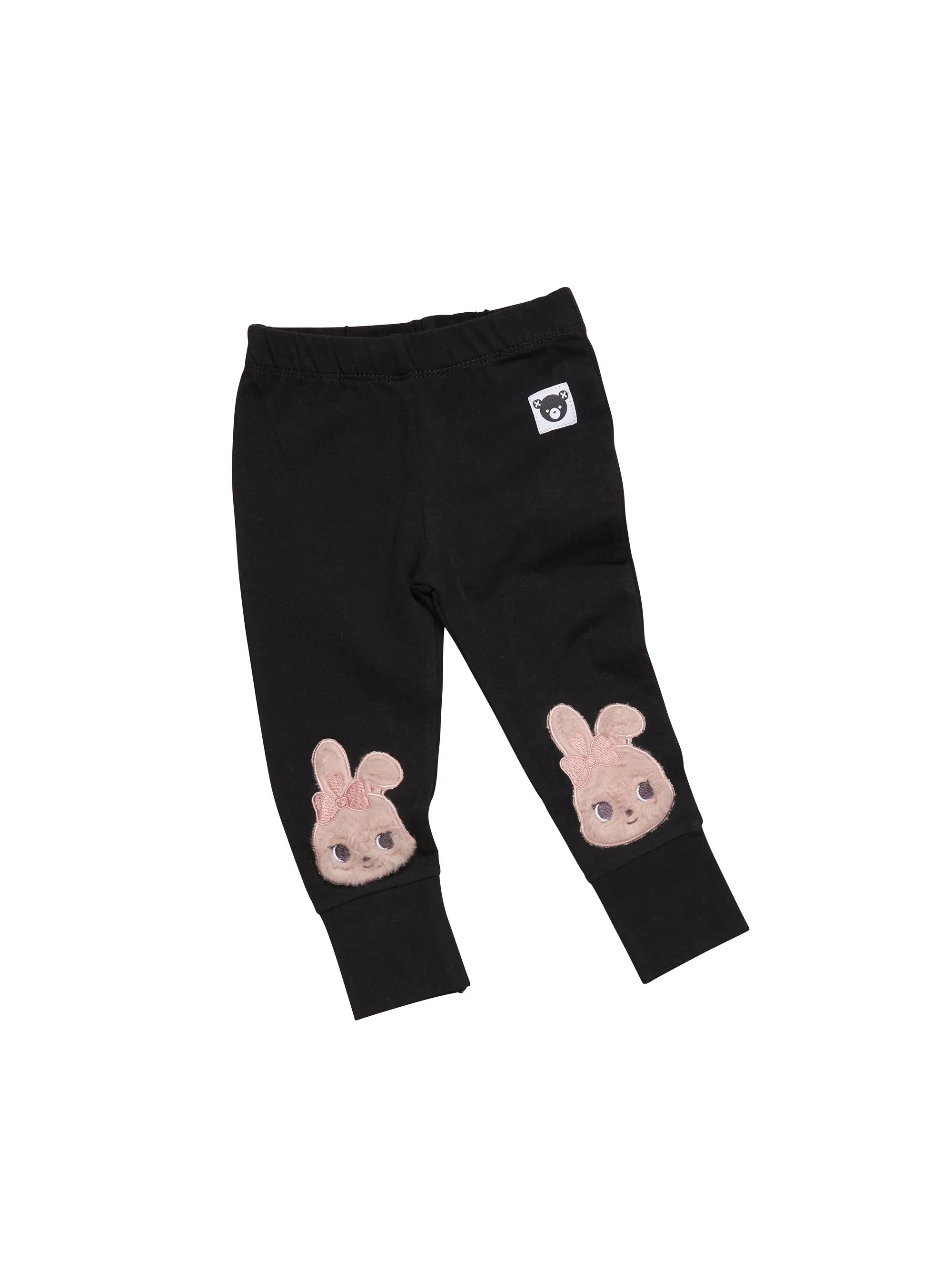 Huxbaby Fur Bunny Knee Leggings