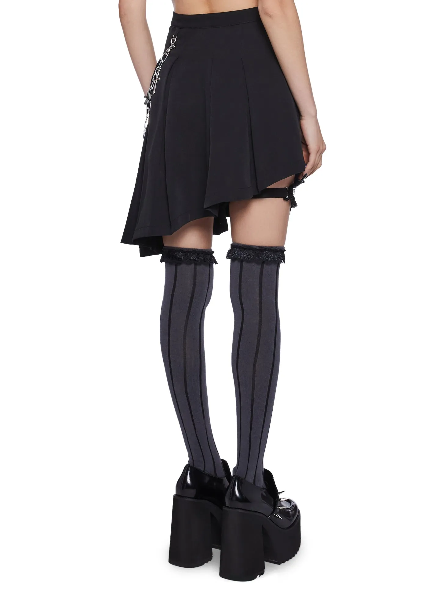 Idol Worship Asymmetrical Skirt