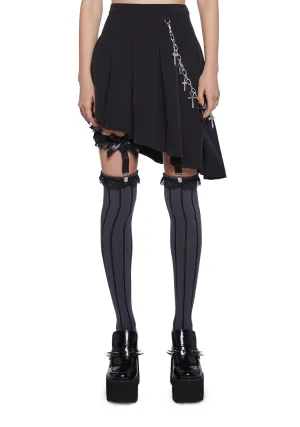 Idol Worship Asymmetrical Skirt