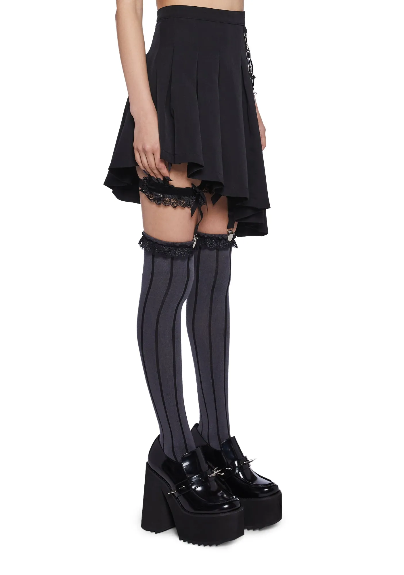 Idol Worship Asymmetrical Skirt