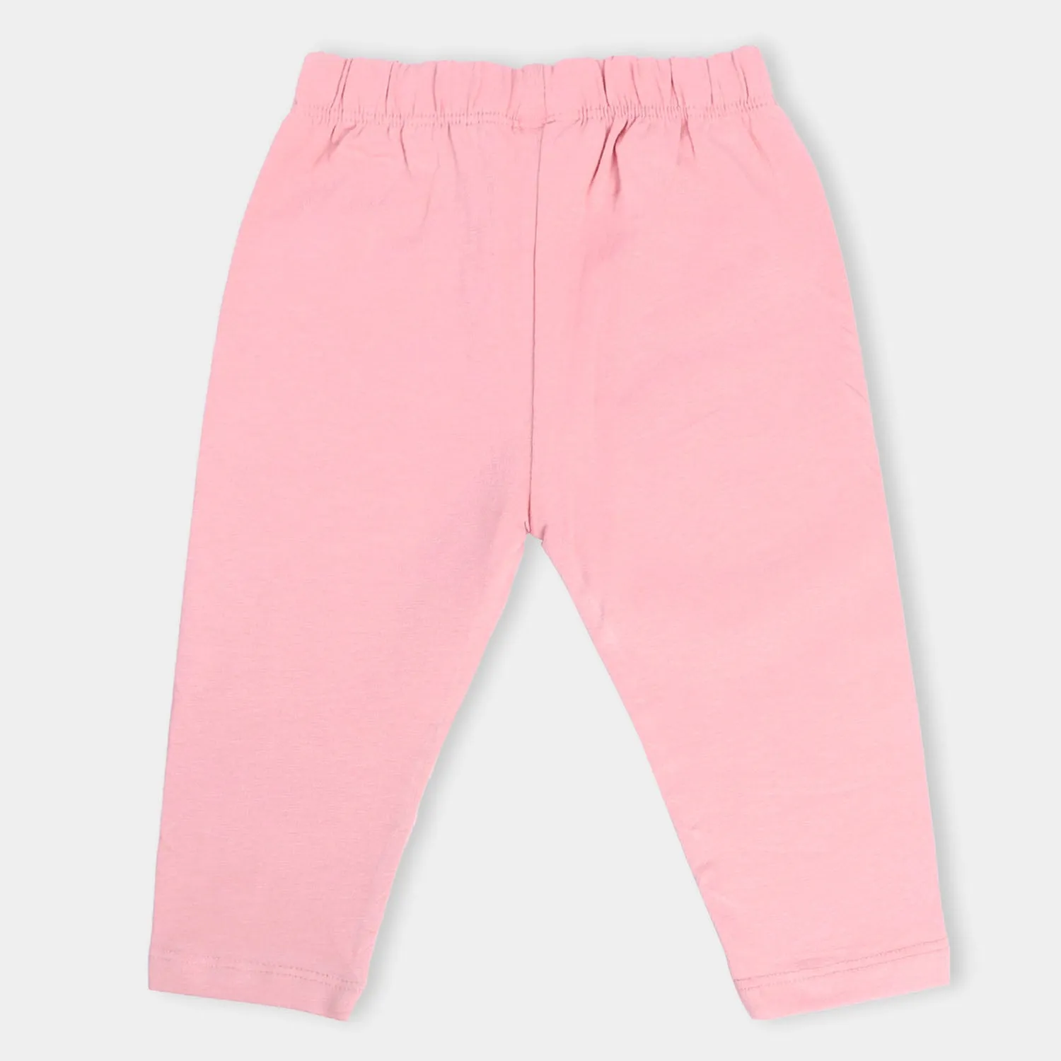 Infant Girls Lycra Jersey Basic Tights- Pink