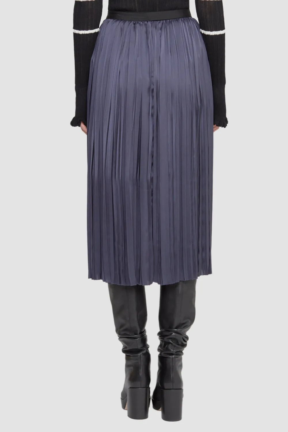 Irregular Pleated Skirt