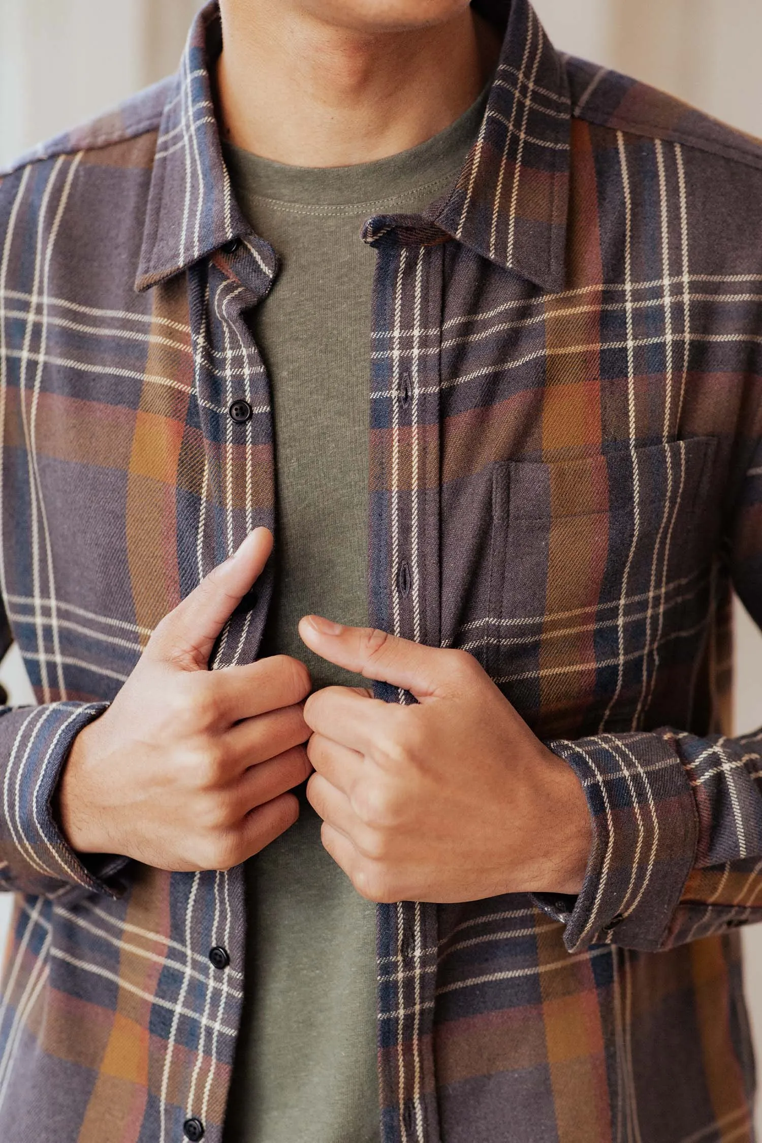Jude Shirt / Twilight Plaid