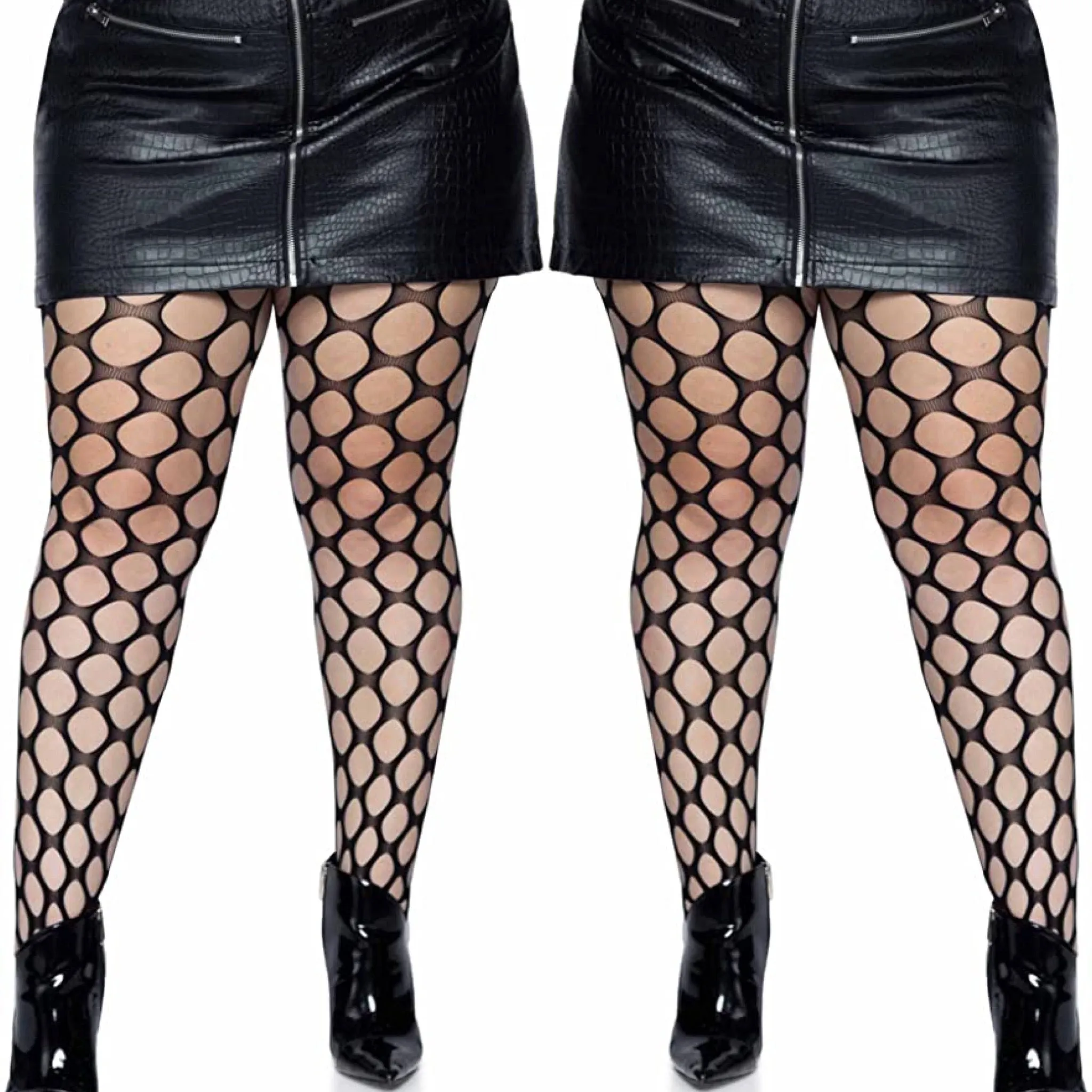 Jumbo Pothole Net Tights