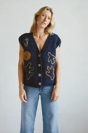 Kalla Bordado Vest