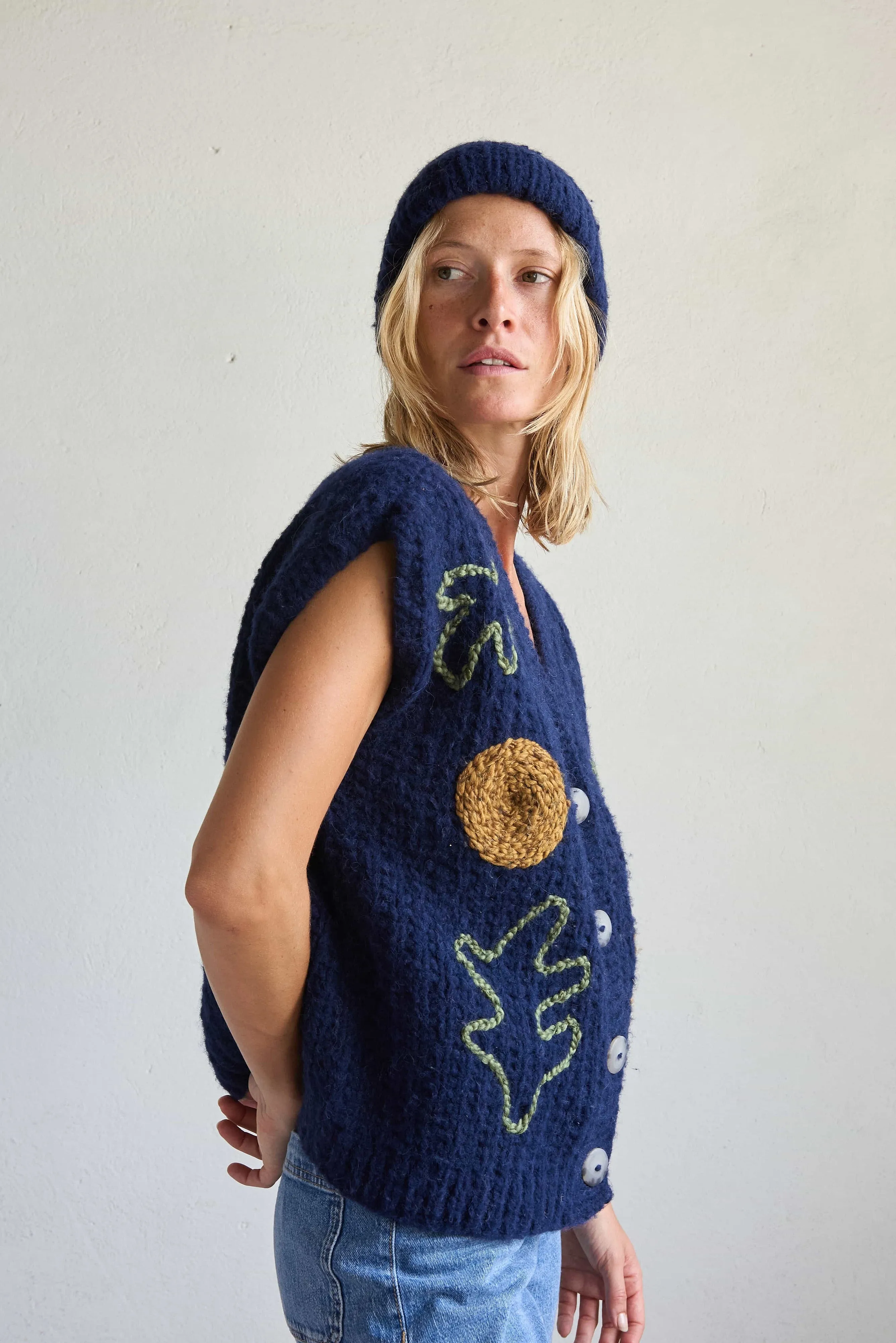 Kalla Bordado Vest