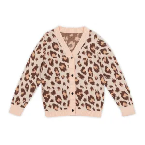 Kapow Wilds Salmon Chunky Knit Cardigan