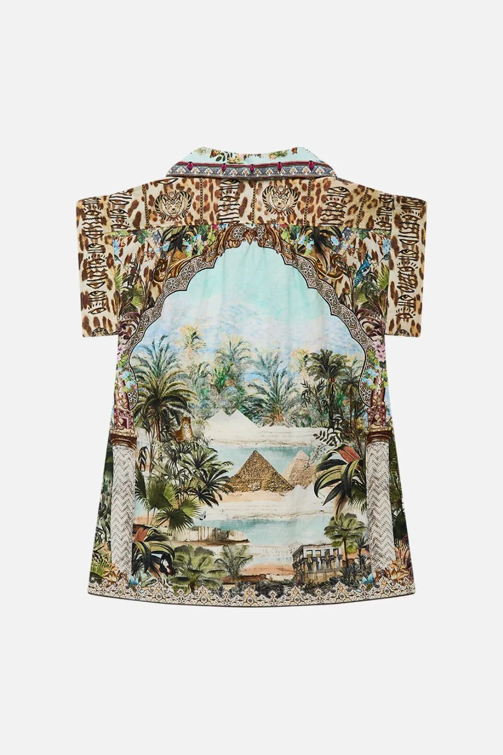 KIDS MINI SHIRT DRESS 12-14 VIEWS OF THE VALLEY