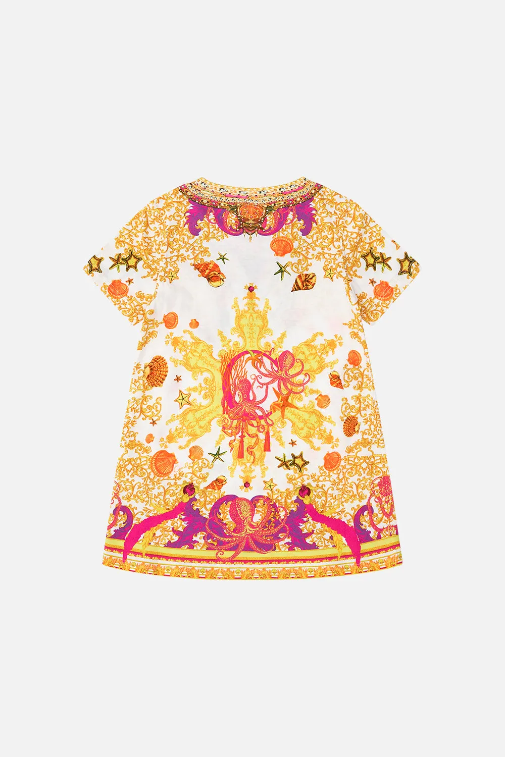 KIDS T-SHIRT DRESS 12-14 SQUID SQUAD