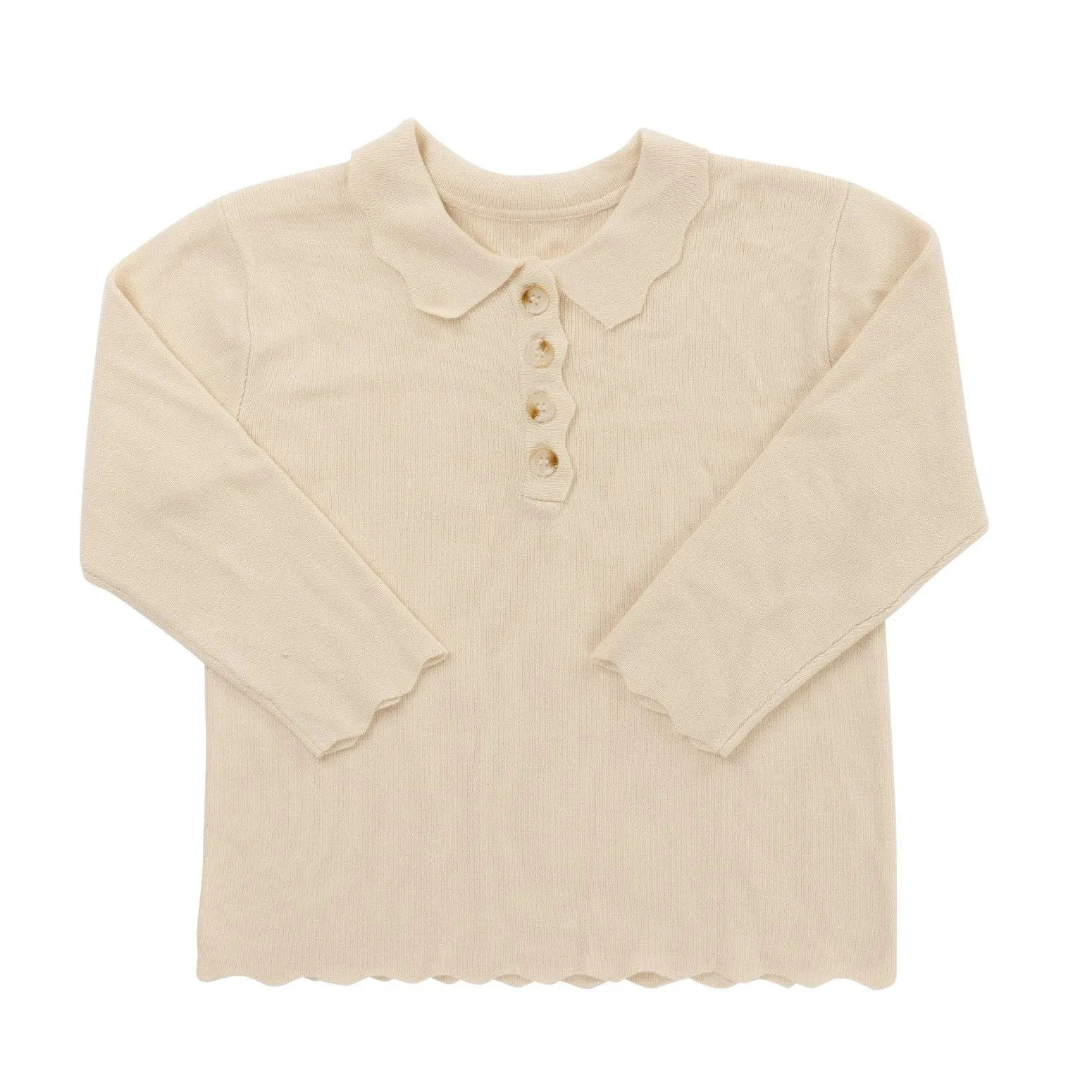 Kipp Eloise Knit Top- Natural