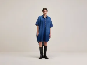 Klenn shirt dress (242 / W / BLUE STONE)