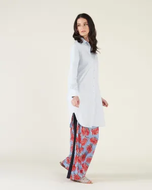 Knee-lenght shirt-dress